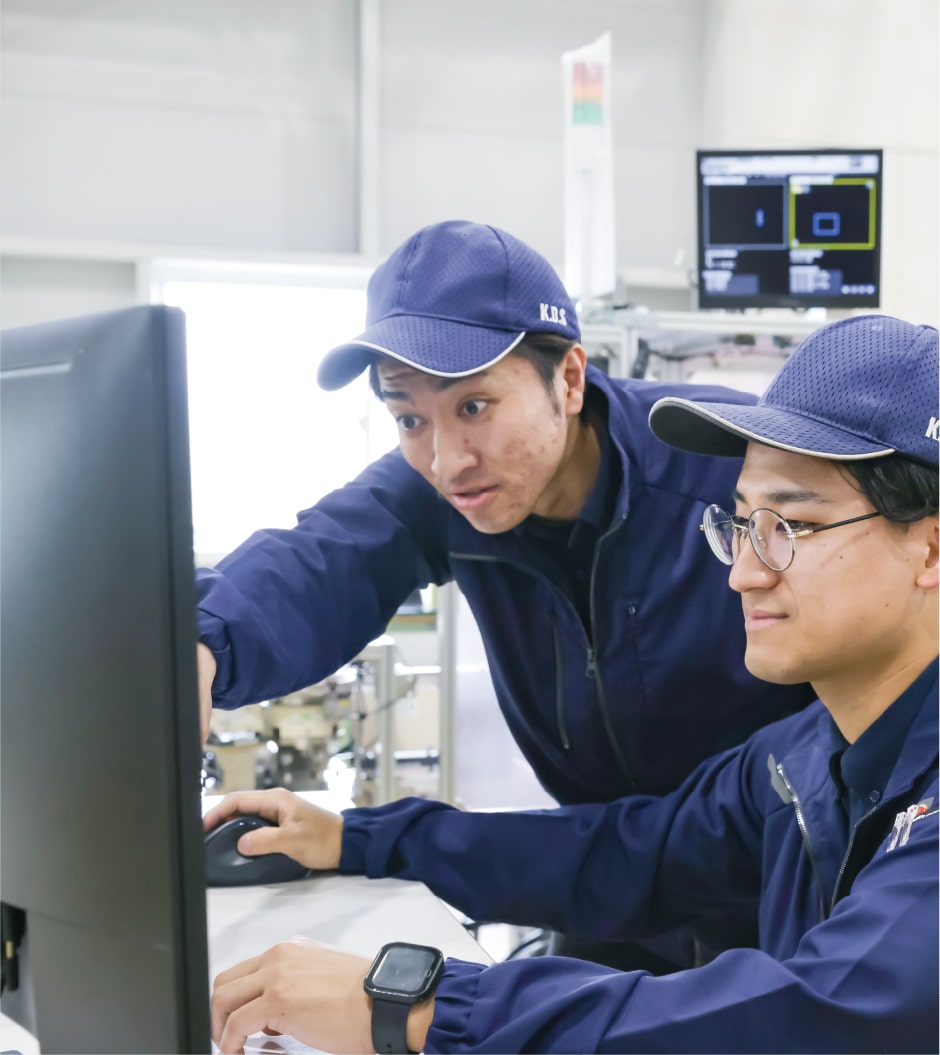 工場作業の様子